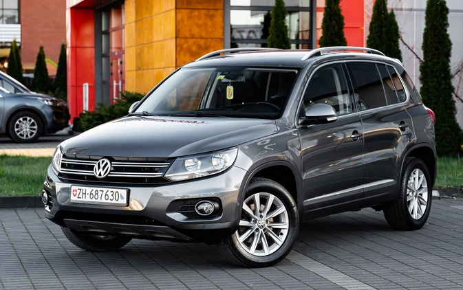 Volkswagen Tiguan cena 49900 przebieg: 215000, rok produkcji 2013 z Piwniczna-Zdrój małe 781